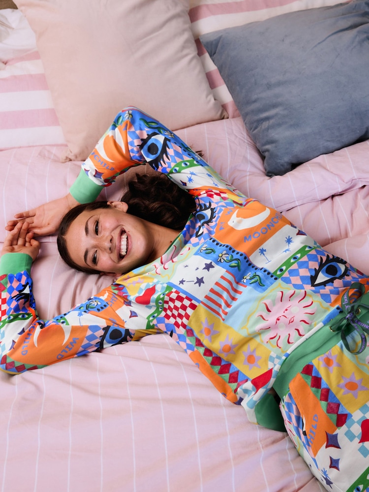 Eleanor Bowmer 100% Cotton Pyjamas - Image 2 of 8 Eleanor Bowmer 100% Cotton Pyjamas - Image 2 of 8