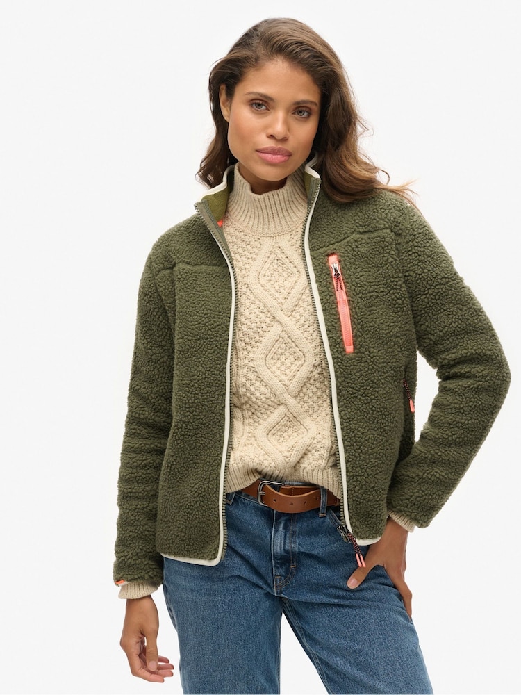 Superdry Outdoor Celotna jopa z zadrgo Fleece - Slika 1 iz 3 Superdry Outdoor Celotna jopa z zadrgo Fleece - Slika 1 iz 3