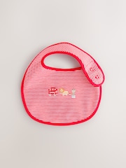 Rojo - Pack de 3 Baberos de bebé - Imagen 2 de 6
