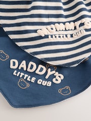 Blue Baby Bibs 2 Pack - Image 4 of 5