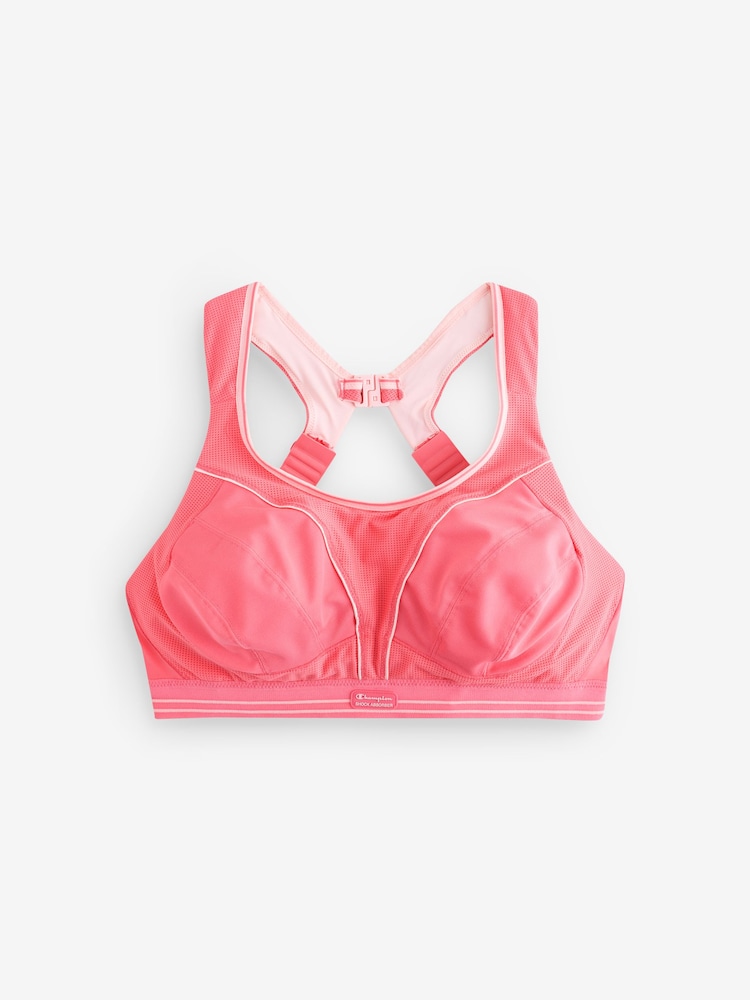 Shock Absorber Pink Ultimate Run Bra - Image 4 of 4