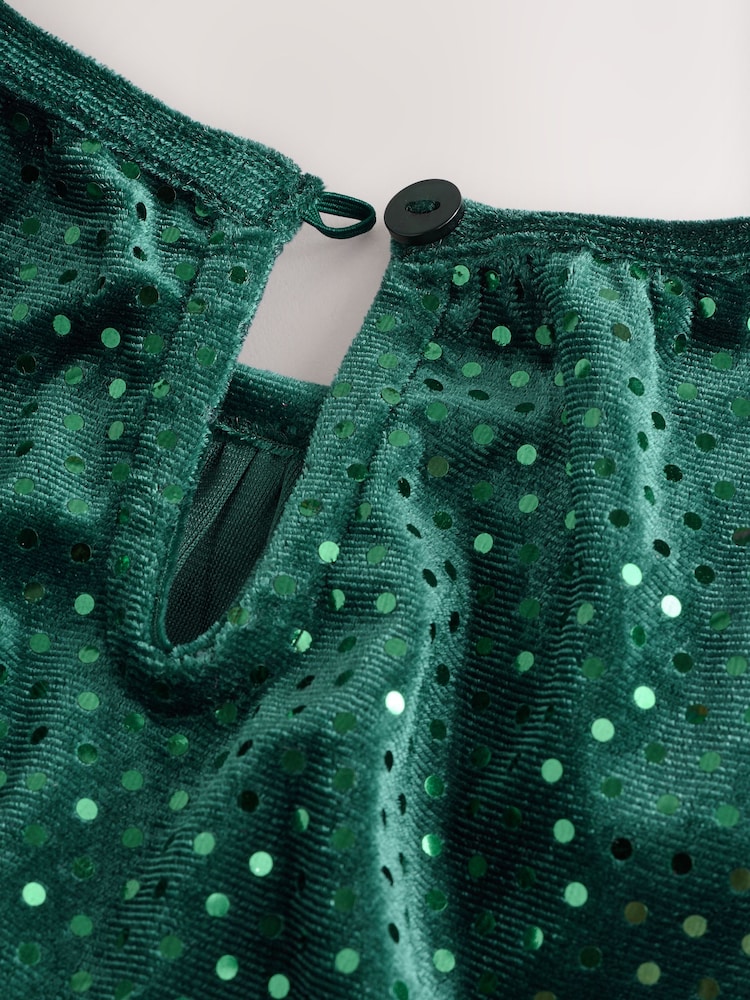 forest green sparkly dress Forest Green Sequin Halterneck Mini Dress
