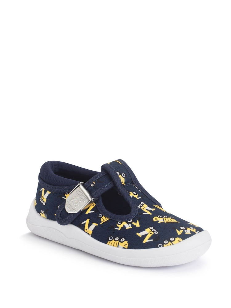 Start-Rite Wriggles Print T-Bar Canvas Shoes - Image 2 of 5