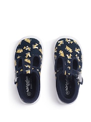 Start-Rite Wriggles Print T-Bar Canvas Shoes - Image 3 of 5