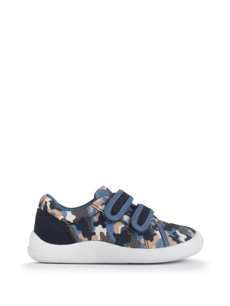 Start-Rite Wriggles Double Strap Canvas Shoes - Image 1 of 5 Start-Rite Wriggles Double Strap Canvas Shoes - Image 1 of 5