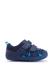 Start-Rite Natural Roar Dino Double Strap Leather Pre Walker Shoes - Image 1 of 6