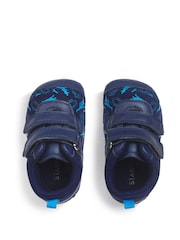 Start-Rite Natural Roar Dino Double Strap Leather Pre Walker Shoes - Image 5 of 6