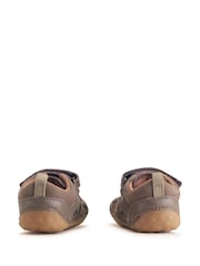 Start-Rite Natural Roar Dino Double Strap Leather Pre Walker Shoes - Image 4 of 6