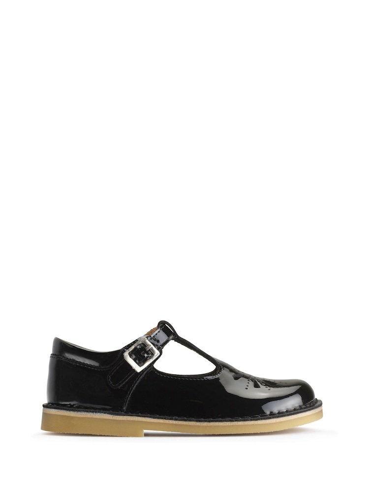 Start-Rite Lottie Patent Leather T-Bar Black Shoes - Image 1 of 6