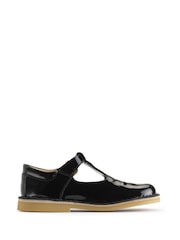 Start-Rite Lottie Patent Leather T-Bar Black Shoes - Image 2 of 6