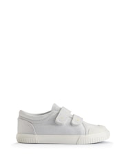 Start Rite Sandy Beach Washable Canvas Double Rip Tape Summer Trainers - Image 1 of 6