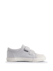 Start Rite Sandy Beach Washable Canvas Double Rip Tape Summer Trainers - Image 2 of 6