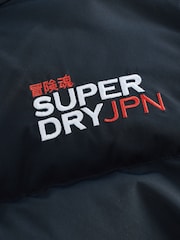 Superdry Navy Sports Puffer Coat - Image 12 of 12