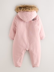 Superdry Light Pink Everest Snowsuit - Image 2 of 9