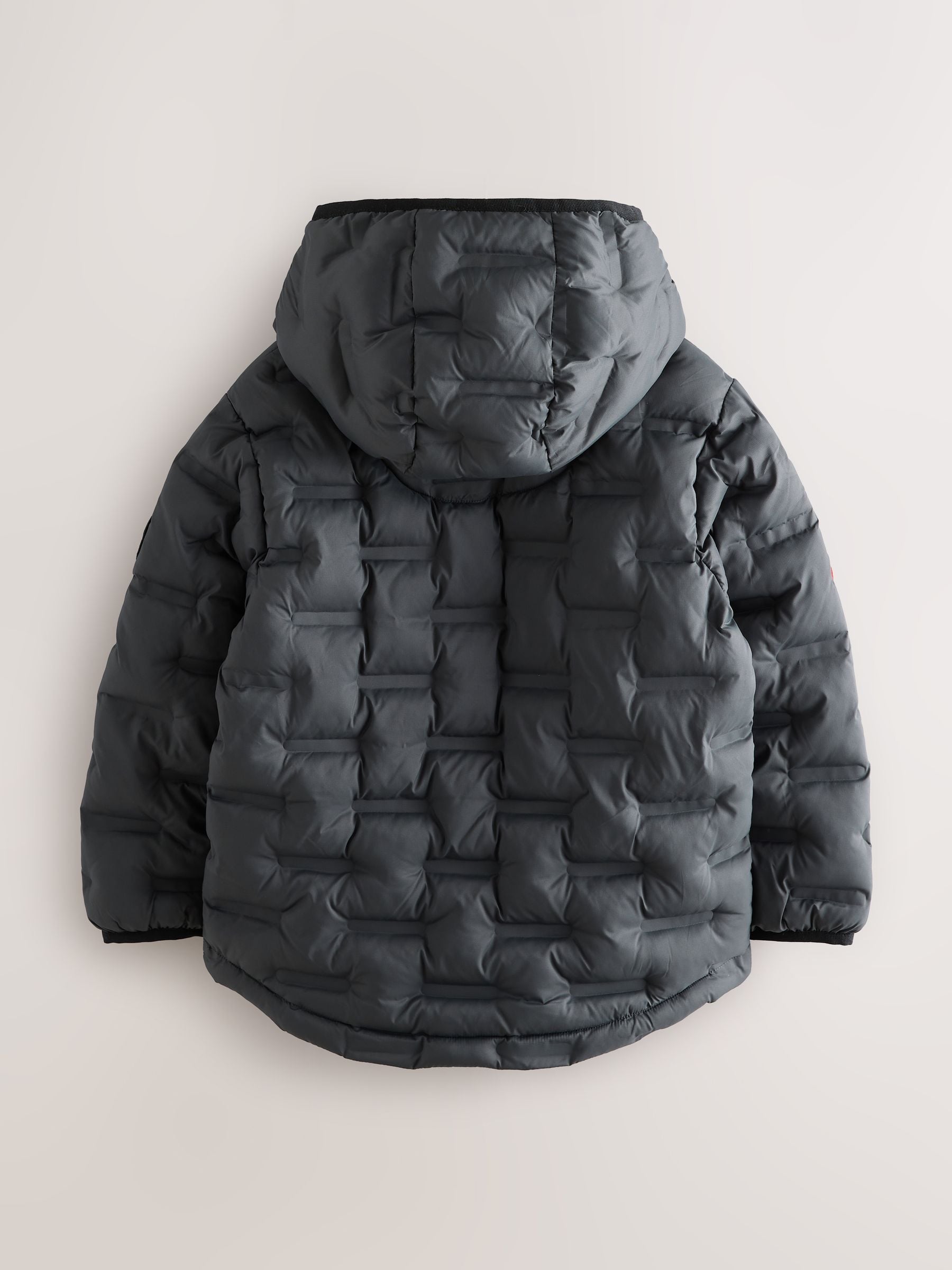Buy Superdry Charcoal Grey Quilted Puffer Coat from Next USA
