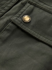 Superdry Green Wax Jacket - Image 10 of 11