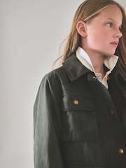 Superdry Green Wax Jacket - Image 4 of 11