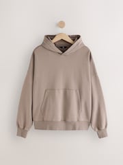 Neutral EDIT Boxy Fit Heavyweight Hoodie - Image 12 of 14