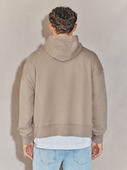 Neutral EDIT Boxy Fit Heavyweight Hoodie - Image 3 of 14