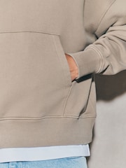 Neutral EDIT Boxy Fit Heavyweight Hoodie - Image 5 of 14