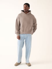 Neutral EDIT Boxy Fit Heavyweight Hoodie - Image 8 of 14