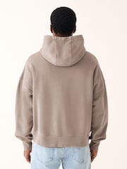 Neutral EDIT Boxy Fit Heavyweight Hoodie - Image 9 of 14