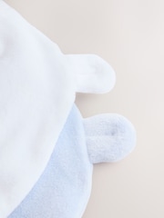 Blue Velour Baby Beanies 2 Pack (0-12mths) - Image 5 of 5