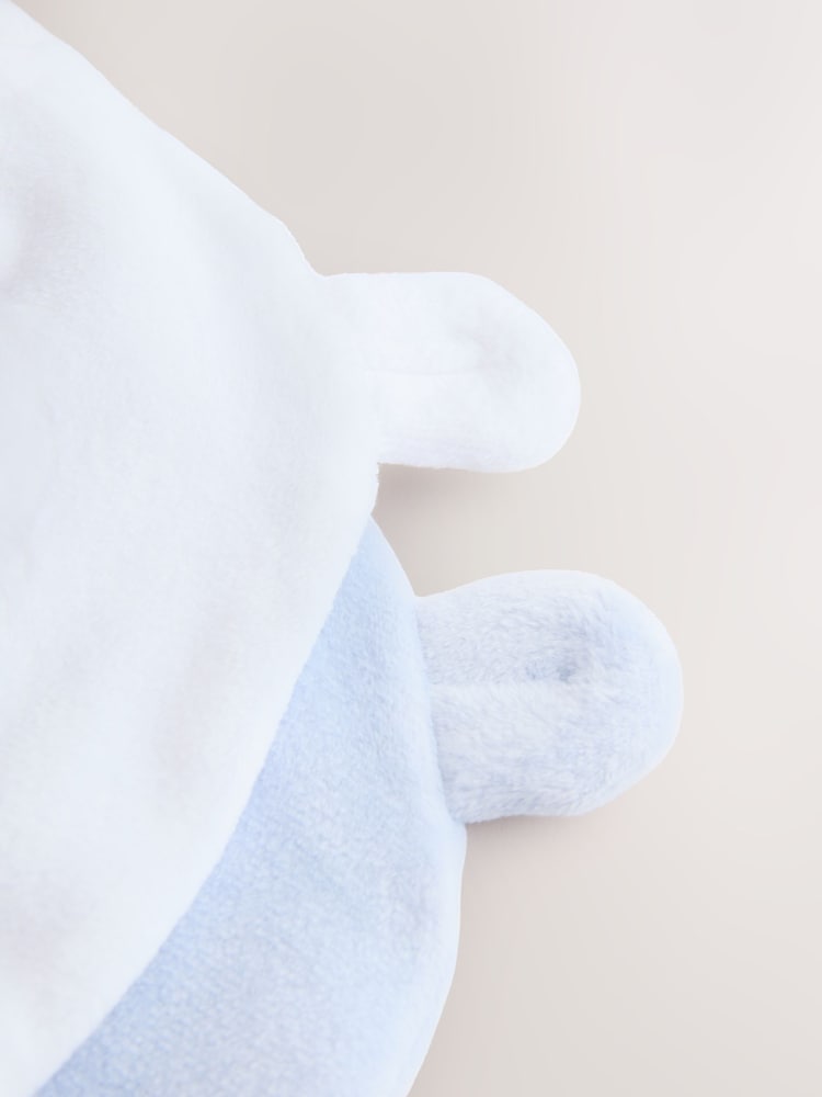 Blue Velour Baby Beanies 2 Pack (0-12mths) - Image 5 of 5 Blue Velour Baby Beanies 2 Pack (0-12mths) - Image 5 of 5