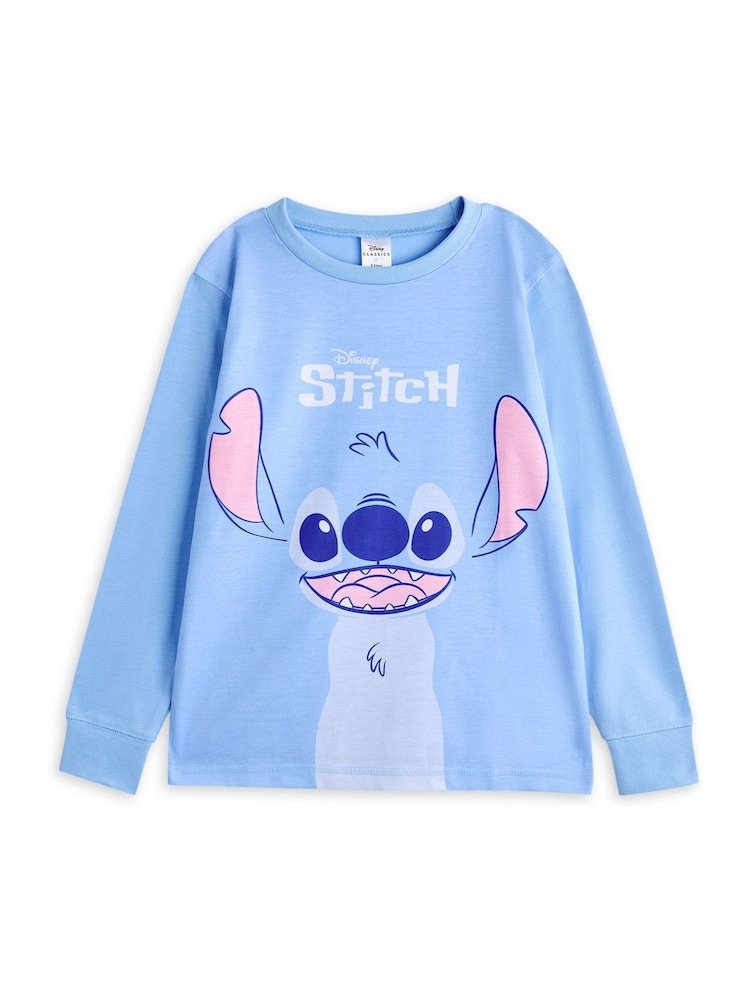 Vanilla Underground Pink Girls Disney Stitch Pyjamas 2 Pack - Image 4 of 5