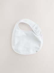 Weiß - Baby-Lätzchen im 10er-Pack - Bild 8 von 13