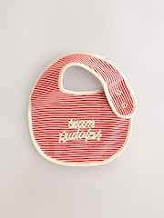 Red Baby Bibs 3 Pack - Image 3 of 6