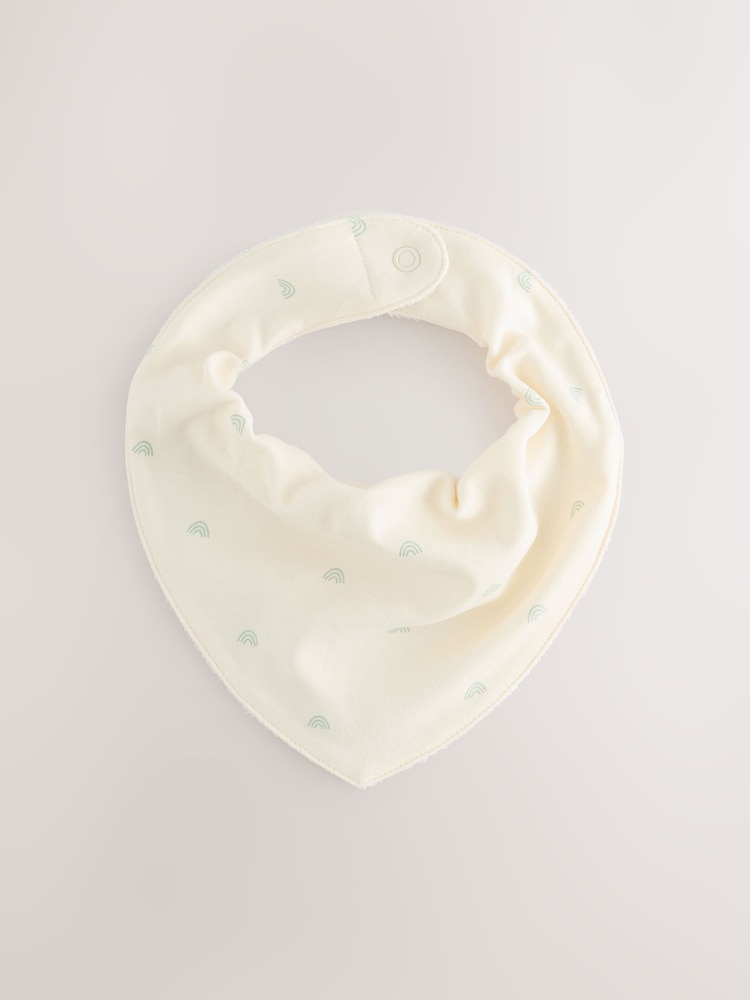 Sage Green Baby Bibs 5 Pack - Image 2 of 8 Sage Green Baby Bibs 5 Pack - Image 2 of 8