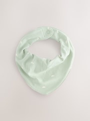 Sage Green Baby Bibs 5 Pack - Image 3 of 8