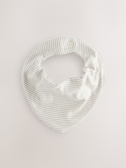Sage Green Baby Bibs 5 Pack - Image 4 of 8