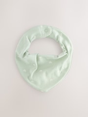 Sage Green Baby Bibs 5 Pack - Image 5 of 8