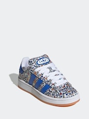 adidas Originals Natural Campus Trainers - Image 3 of 9