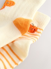 Orange Baby Halloween Pumpkin Socks 2 Pack (0mths-2yrs) - Image 2 of 3