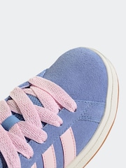 Flieder - adidas Grand Court 00s Suede Lace Kids Trainers - Bild 8 von 9