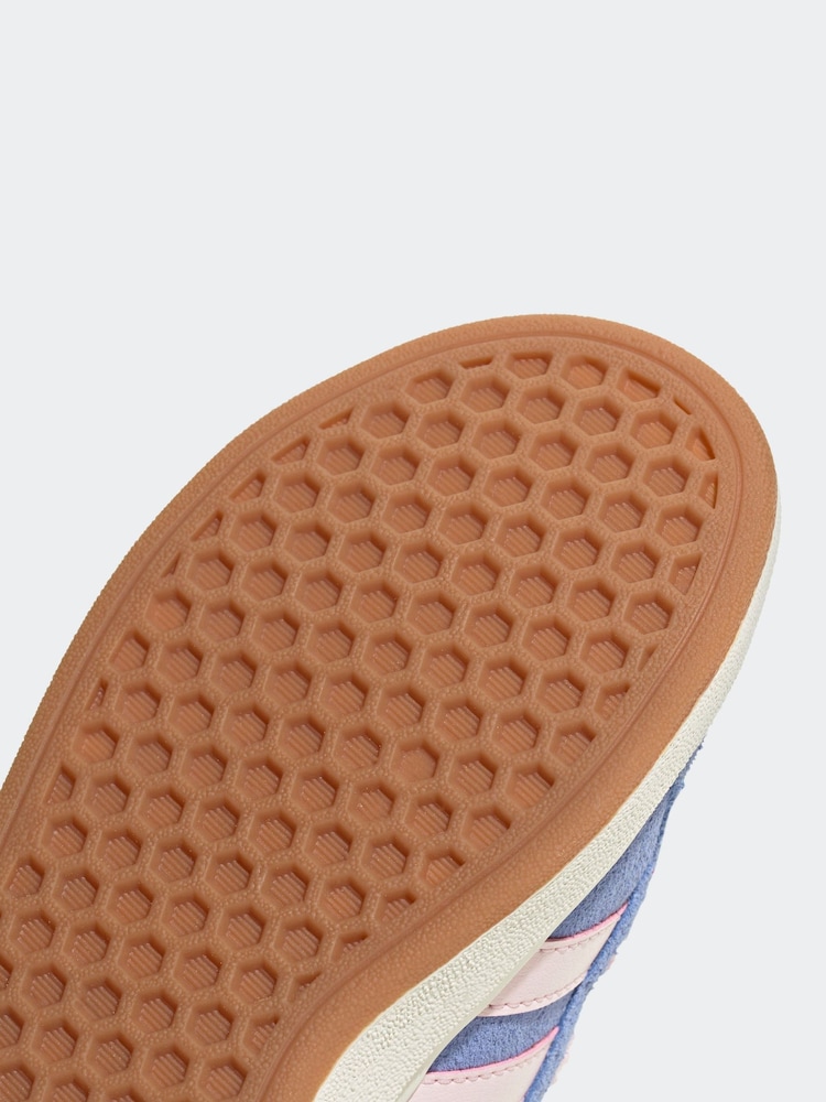 Flieder - adidas Grand Court 00s Suede Lace Kids Trainers - Bild 9 von 9
