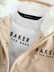 Baker by Ted Baker Quilted Jacket T-Shirt and Trousers Set - Image 5 of 16