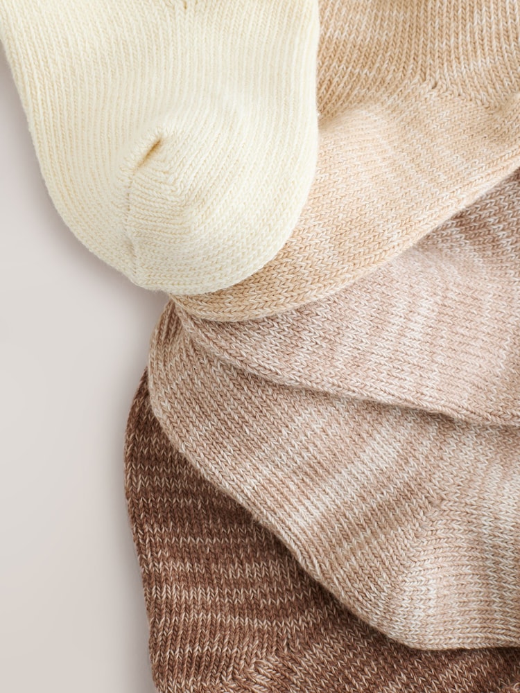 Neutral Baby Roll Top Socks (0mths-2yrs) - Image 2 of 3