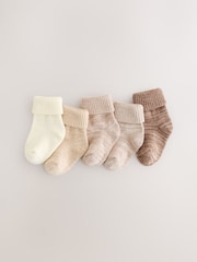 Neutral Baby Roll Top Socks (0mths-2yrs) - Image 3 of 3