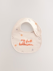 Orange My First Halloween Hat and Bib Set (0-12mths) - Image 1 of 1