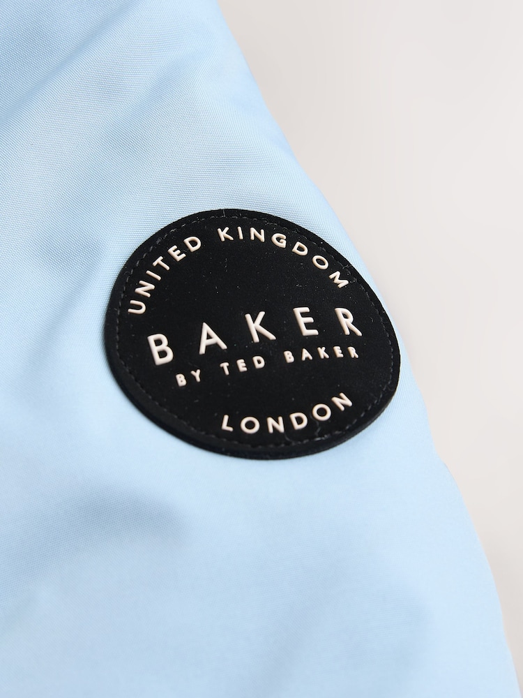 Baker by Ted Baker Blue Shower Resistant Snowsuit - Image 16 of 16