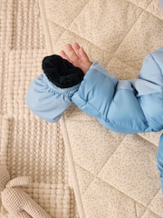 Baker by Ted Baker Blue Shower Resistant Snowsuit - Image 5 of 16