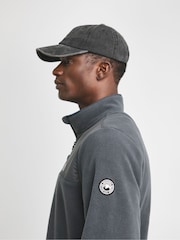 Snowdonia Grey 1/4 Zip Neck Fleece - Image 5 of 5