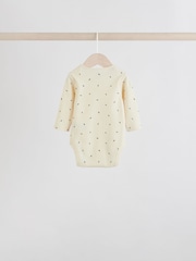 Red Baby Long Sleeve Bodysuits 5 Pack - Image 6 of 11