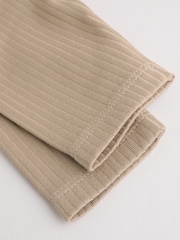 Brown Long Sleeve Baby Bodysuits 5 Pack - Image 12 of 14