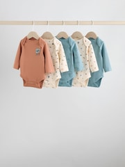 Mehrfarbig - Baby-Bodys im 5er-Pack - Bild 1 von 13