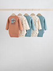 Mehrfarbig - Baby-Bodys im 5er-Pack - Bild 2 von 13